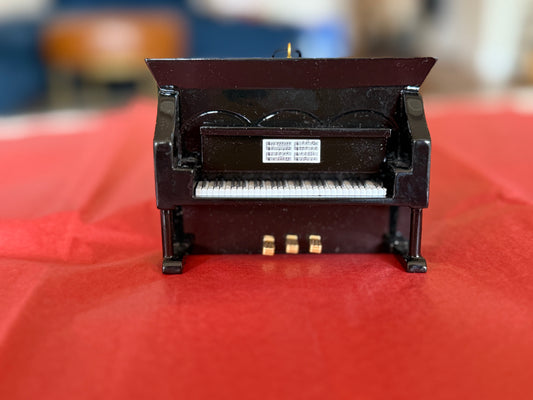 SIGNED 2026 Piano Xmas Ornament!