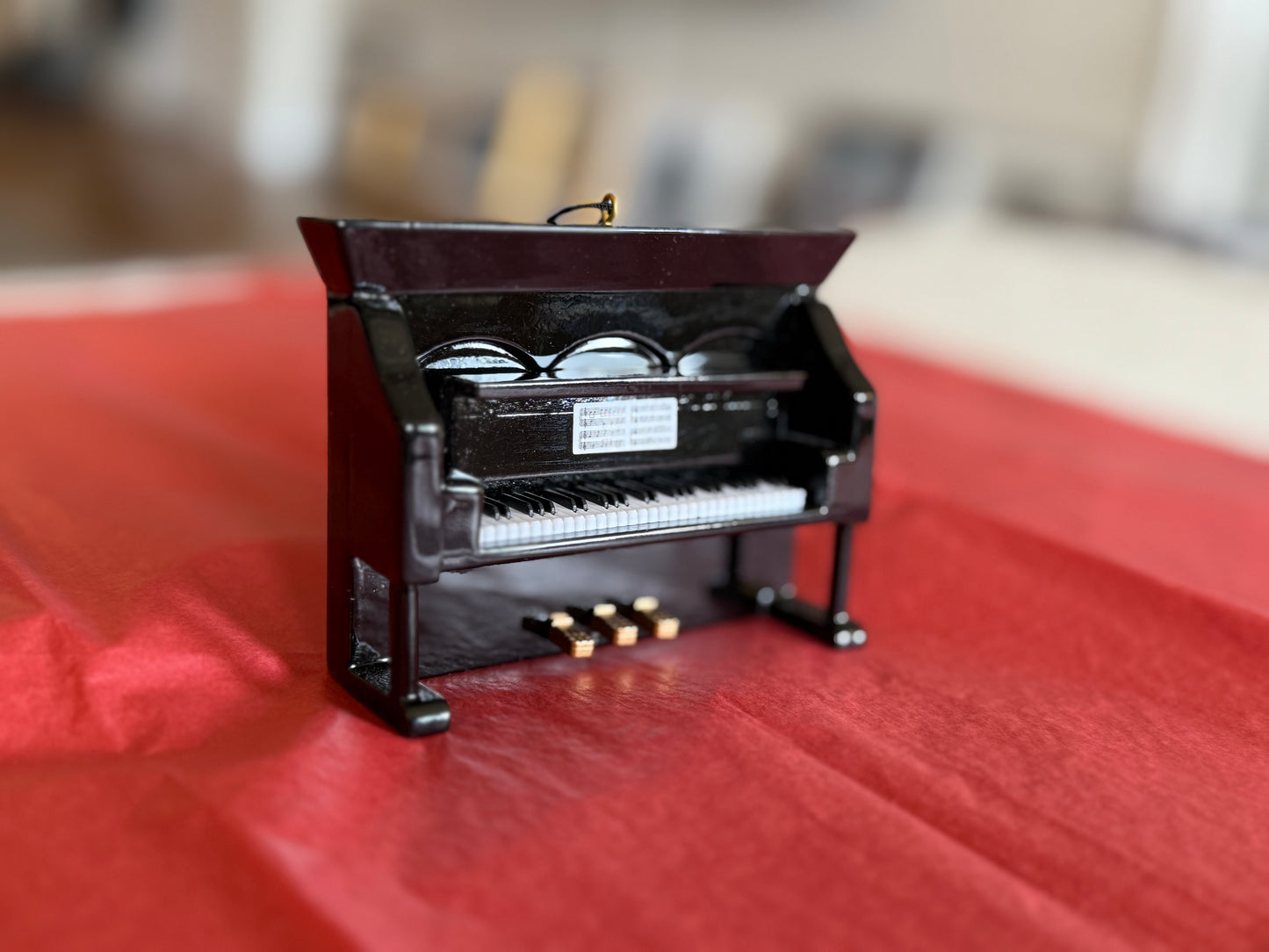 SIGNED 2026 Piano Xmas Ornament!