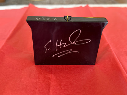 SIGNED 2026 Piano Xmas Ornament!