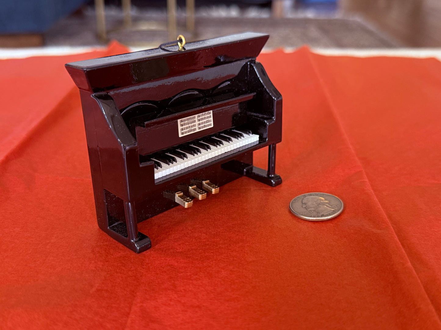 SIGNED 2026 Piano Xmas Ornament!